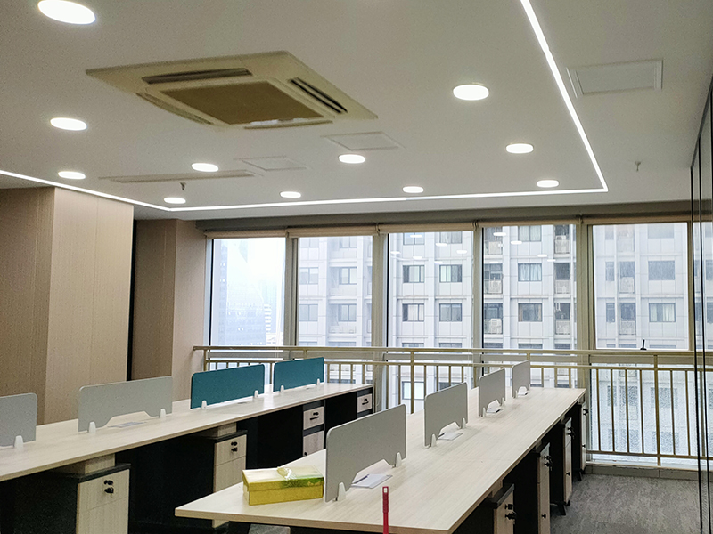 深圳世宏大廈156㎡商業(yè)裝修 混搭風中小型企業(yè)辦公室設(shè)計方案