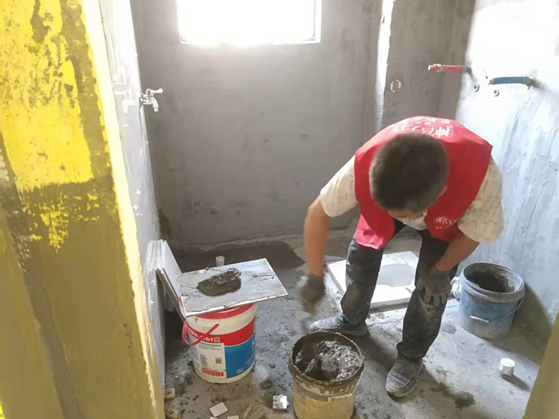 長沙龍湖湘風原著舊房翻新改造 衛(wèi)生間貼磚施工 全屋水電安裝服